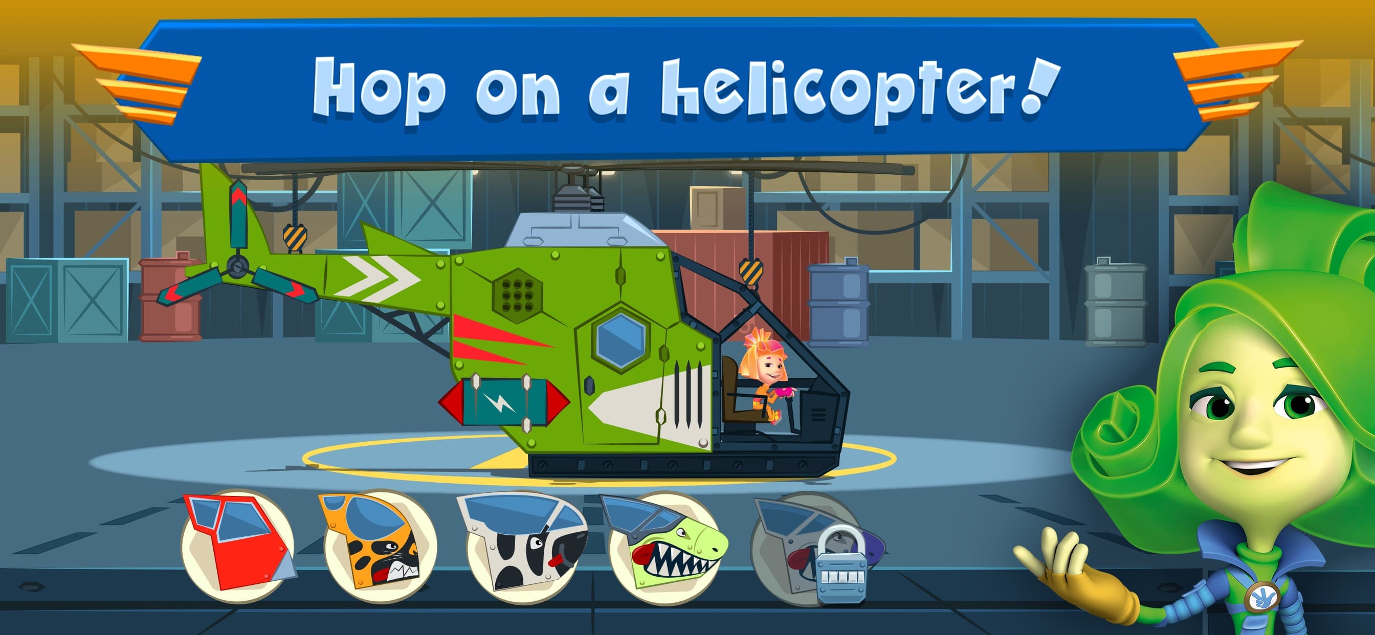 The Fixies: Helicopter Game! screenshot 3 - screenshot