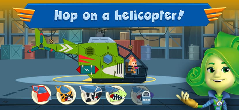 The Fixies: Helicopter Game! screenshot 3 - screenshot