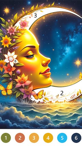 Fairytale Color by number game screenshot 5 - screenshot