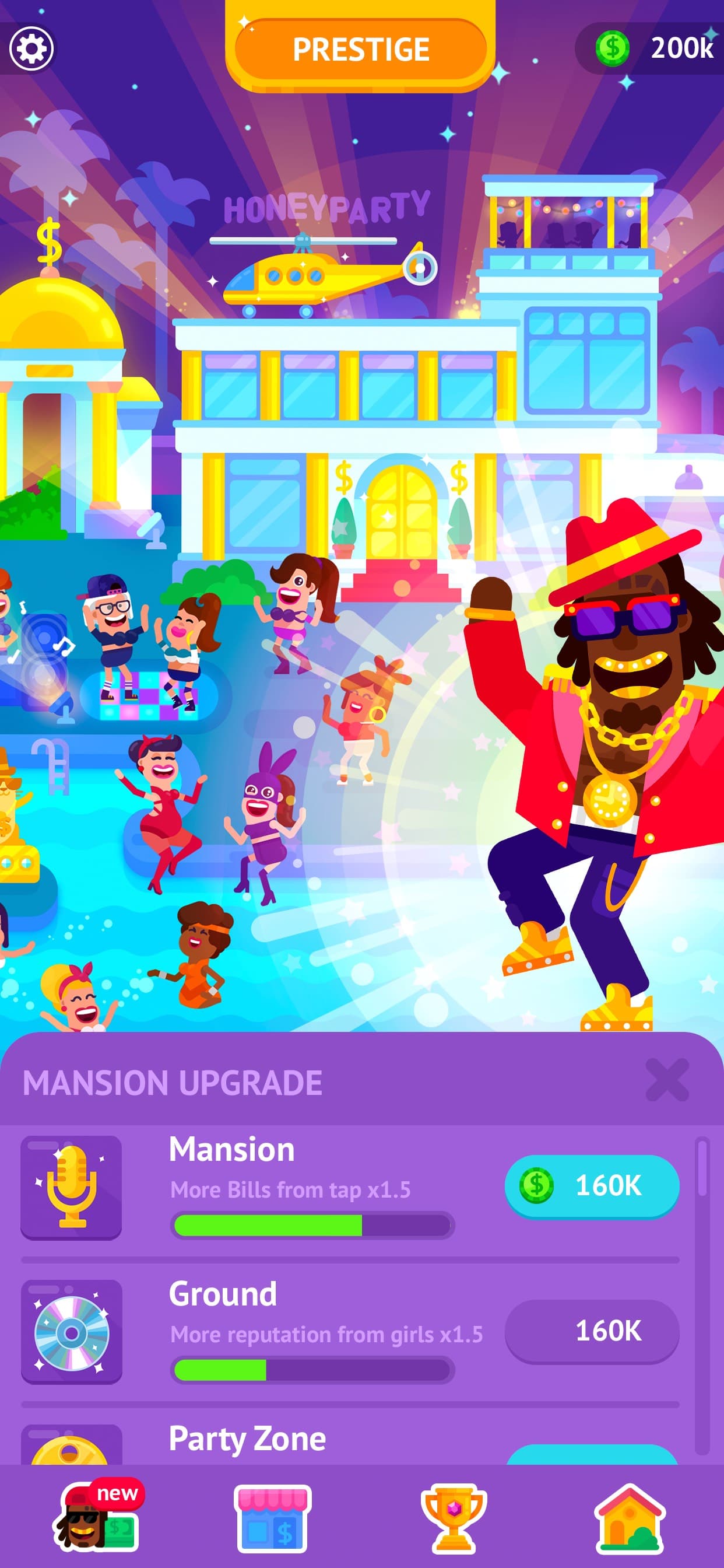 Partymasters - Fun Idle Game screenshot 7 - screenshot