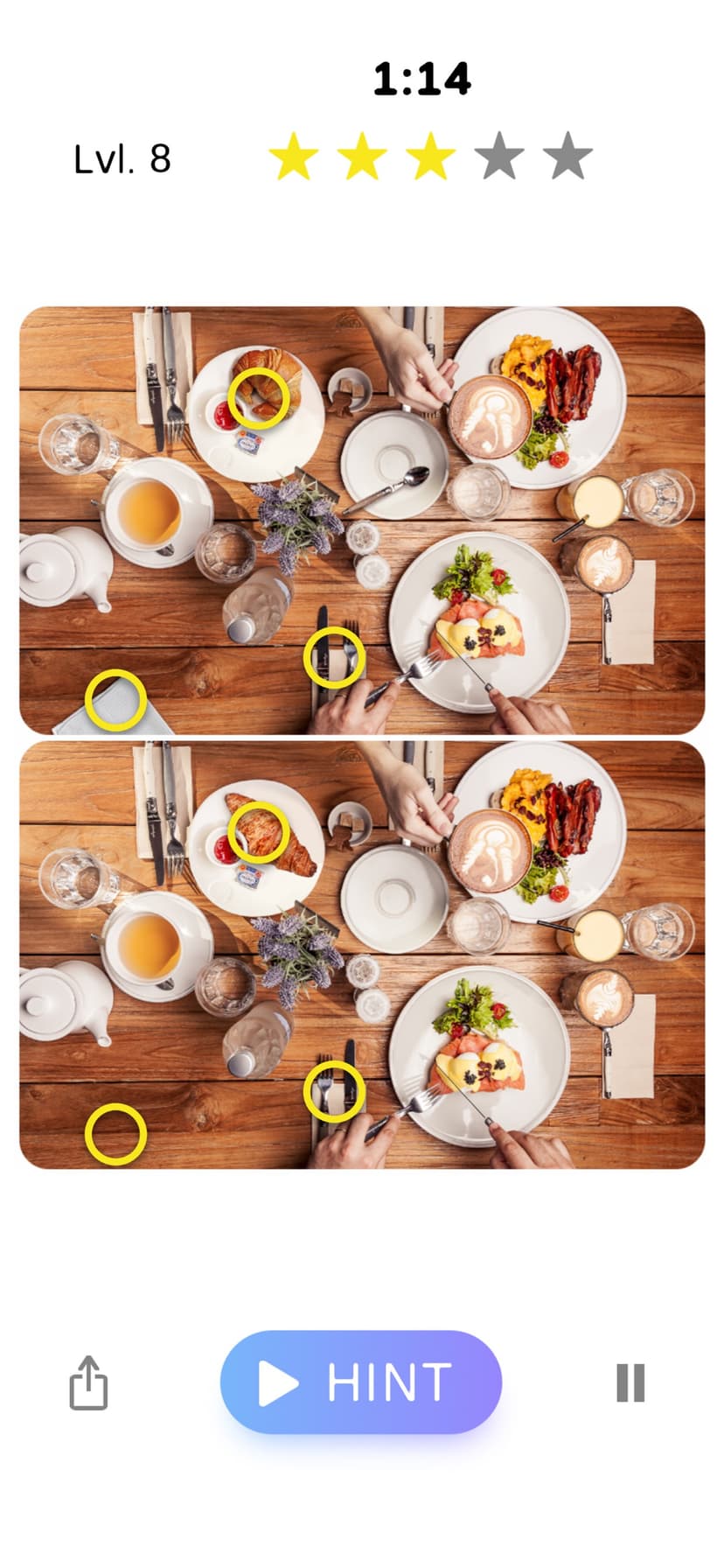 Spot the Difference: Find 5 screenshot 1 - screenshot