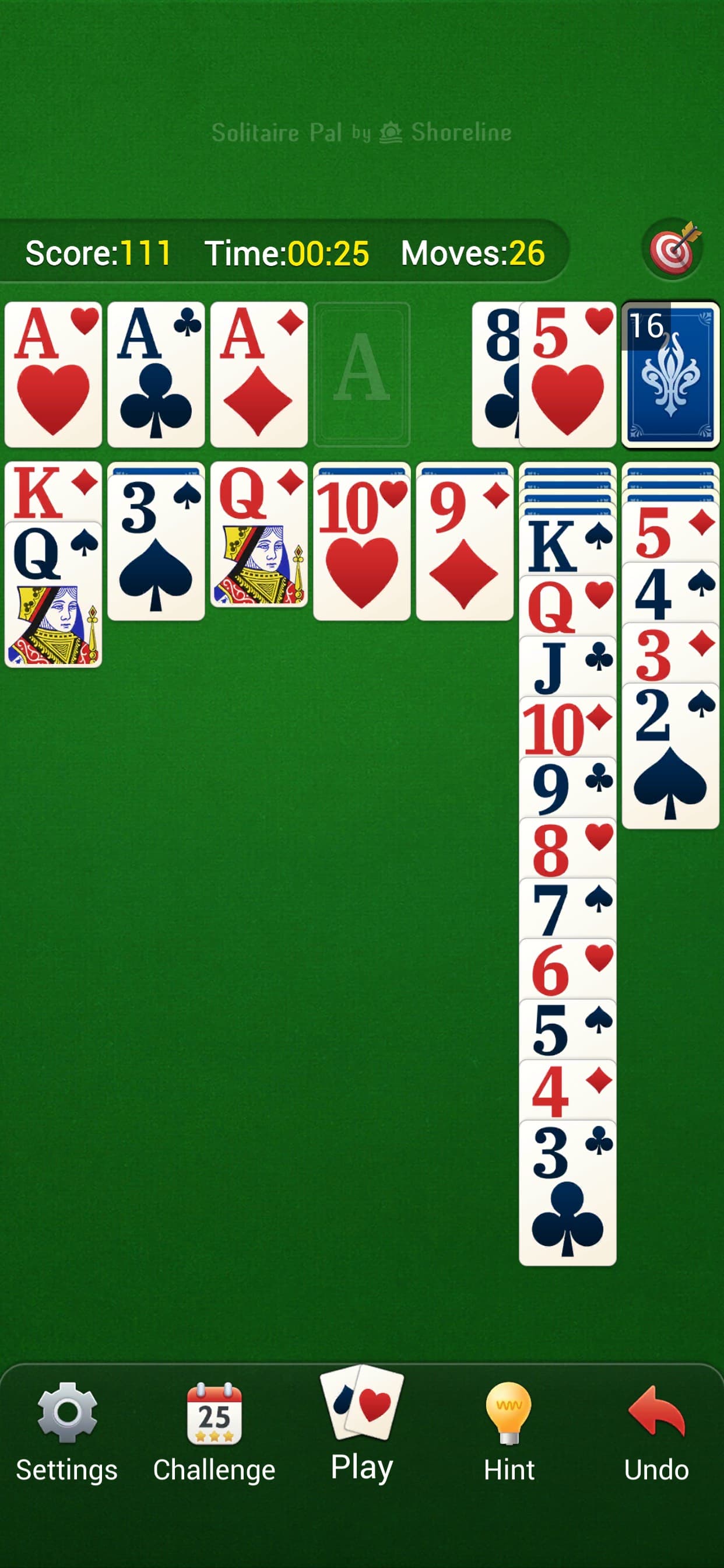 Solitaire Pal - Card Klondike screenshot 1 - screenshot