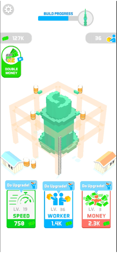 Idle landmark! screenshot 1 - screenshot