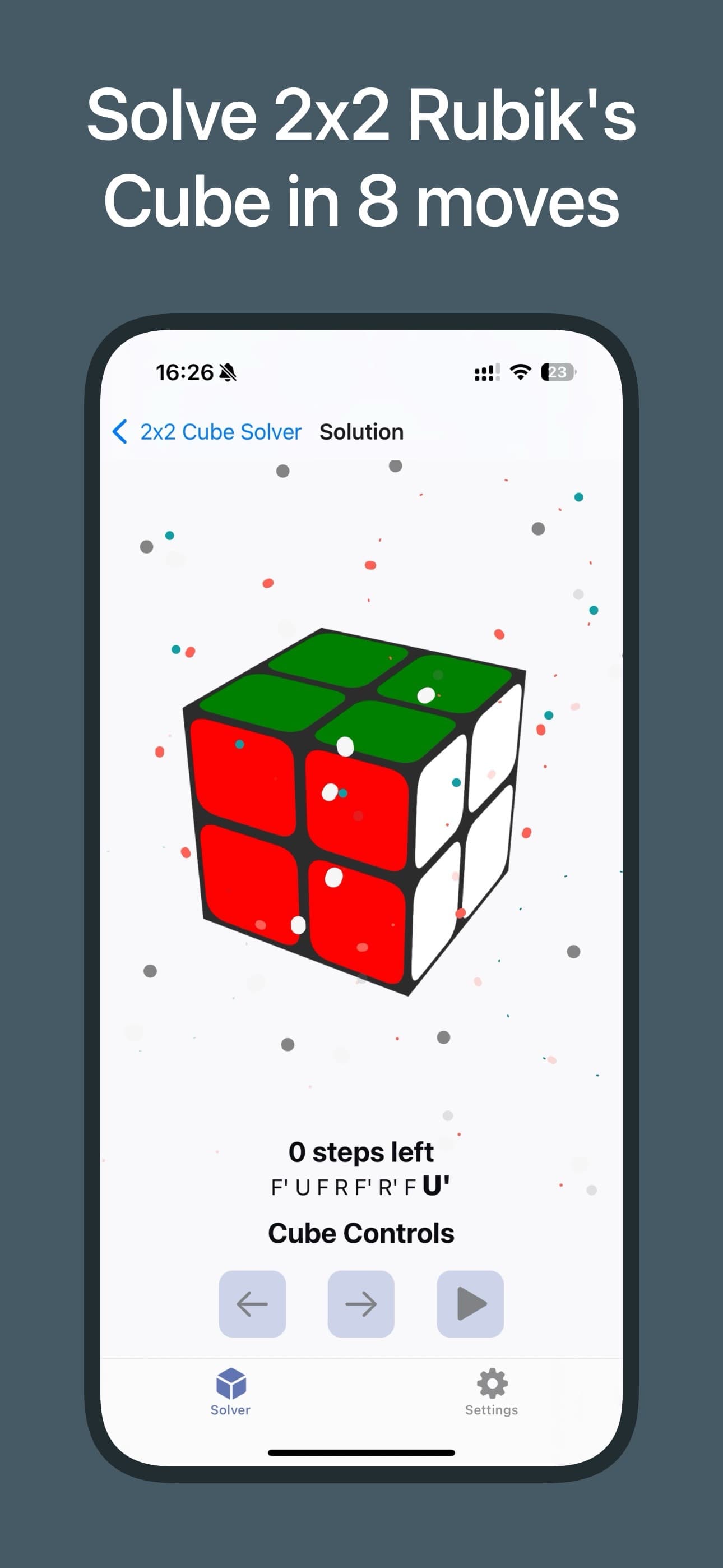 Cube Solver – 2x2 & 3x3 screenshot 4 - screenshot