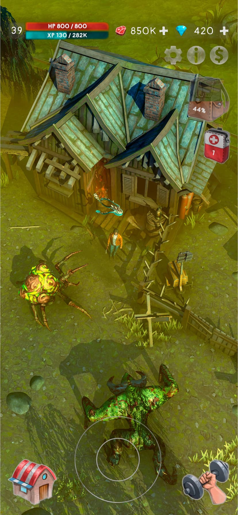 MIST: Horror Idle Survival RPG screenshot 2 - screenshot