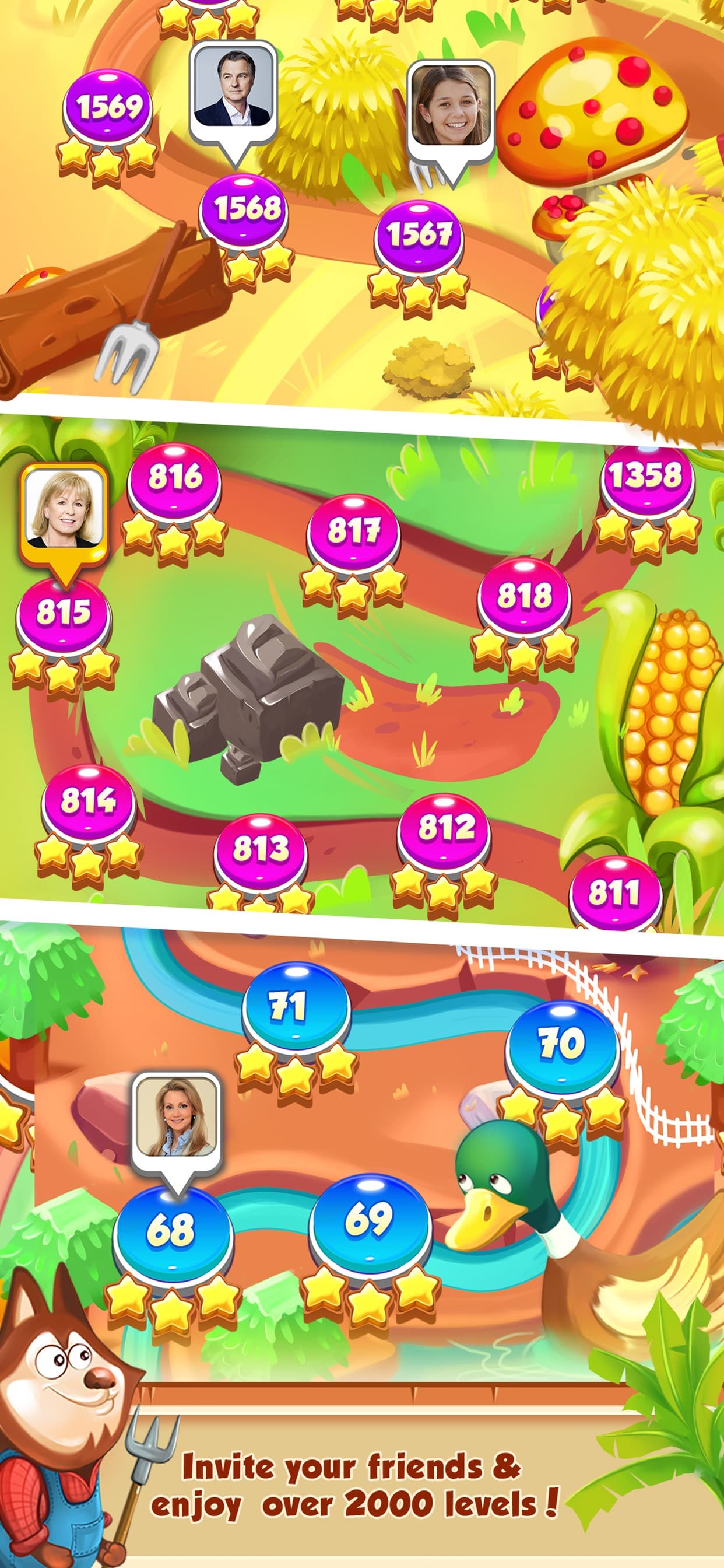 Bubble Shooter - Farm Pop Game screenshot 4 - screenshot