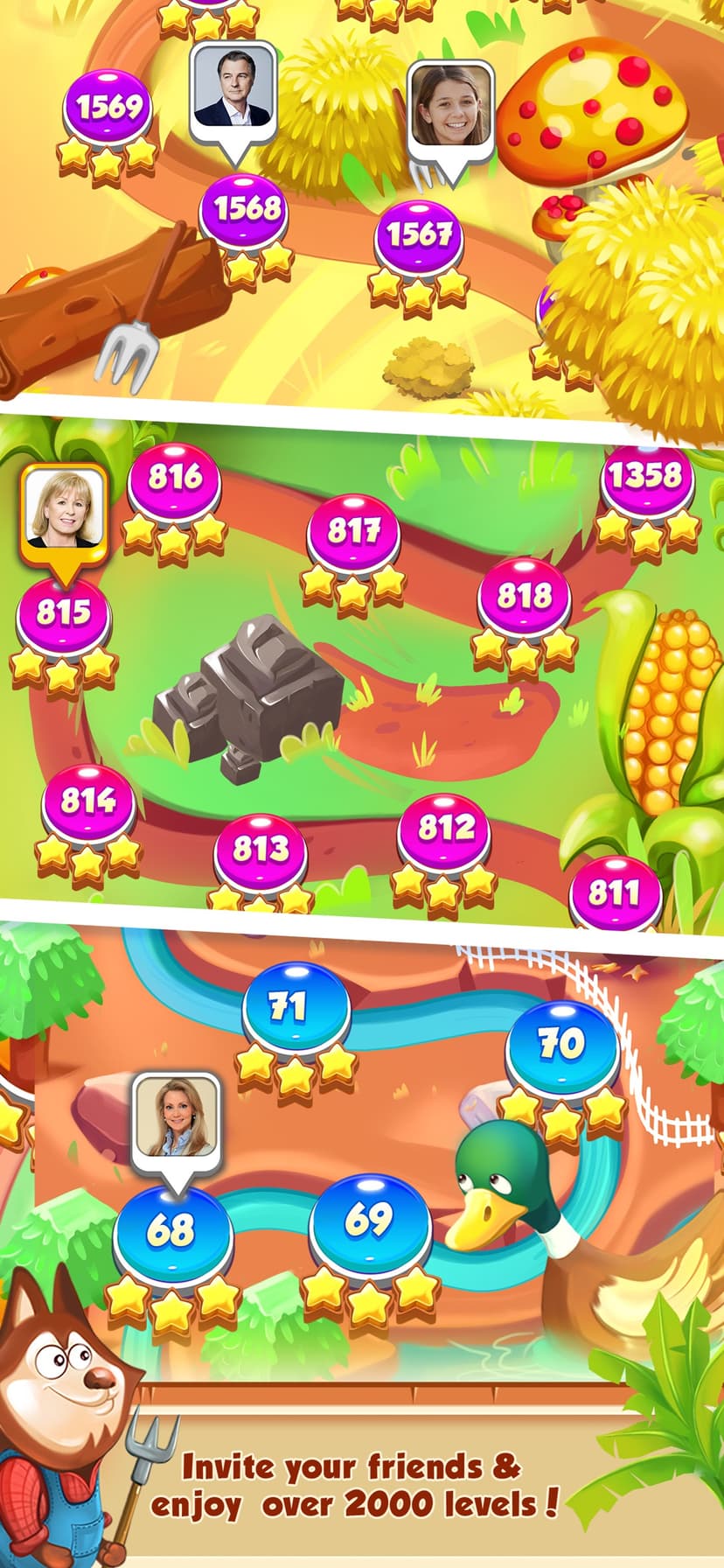 Bubble Shooter - Farm Pop Game screenshot 4 - screenshot