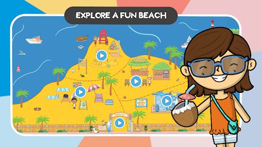 Lila's World: Beach Holiday screenshot 2 - screenshot