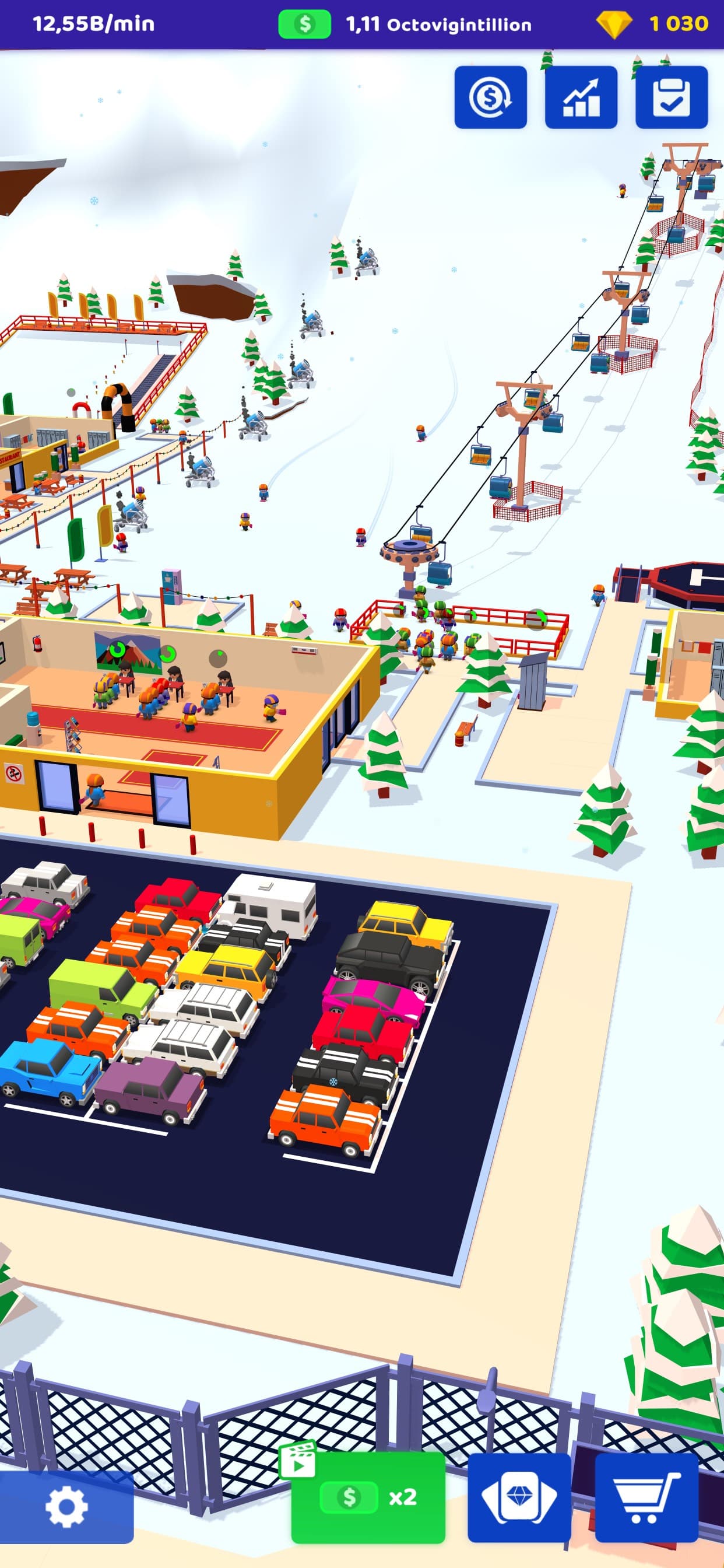 Ski Resort: Idle Snow Tycoon screenshot 7 - screenshot