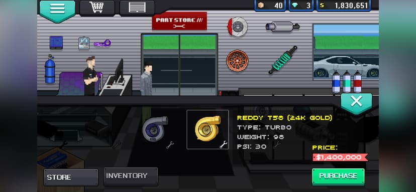 Pixel Car Racer screenshot 5 - screenshot