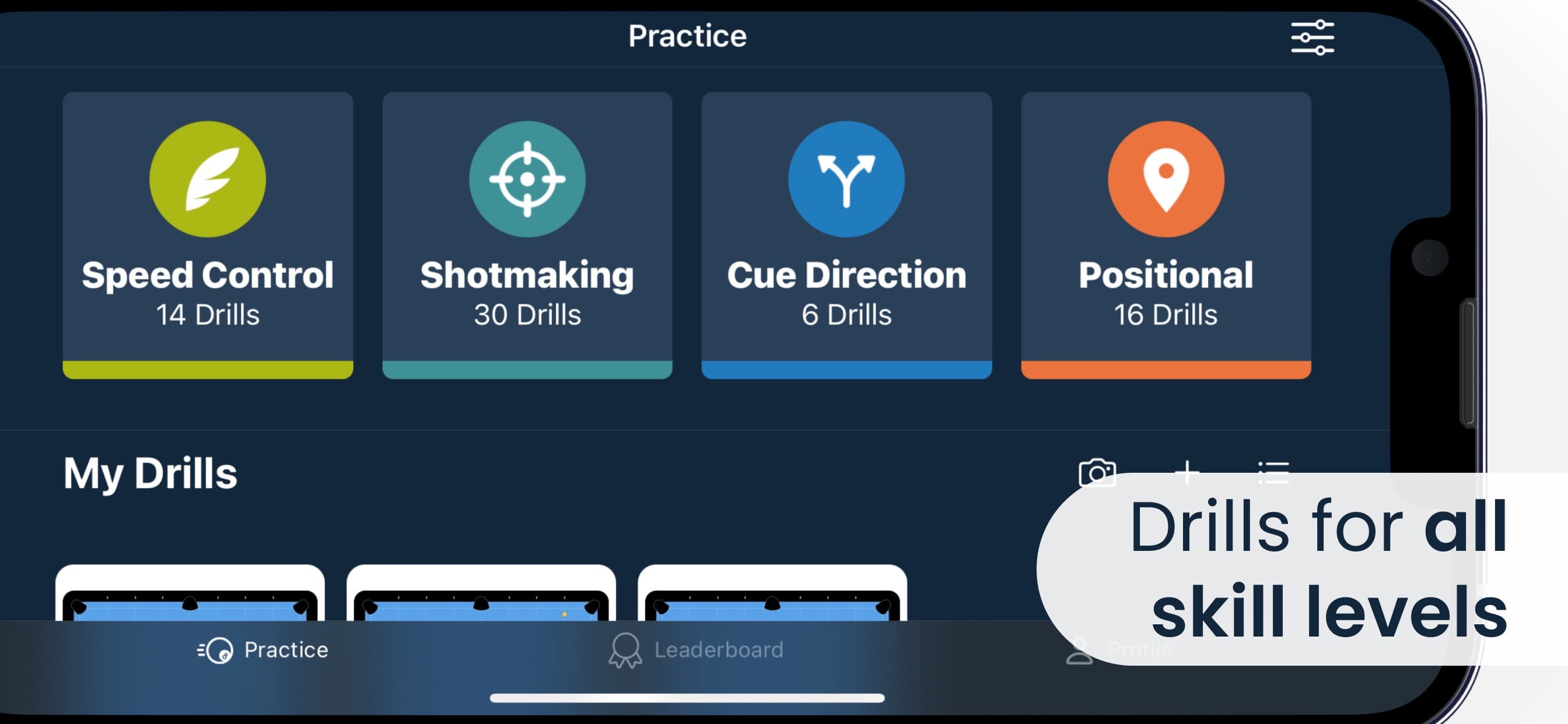 DrillRoom: AI Pool Trainer screenshot 2 - screenshot