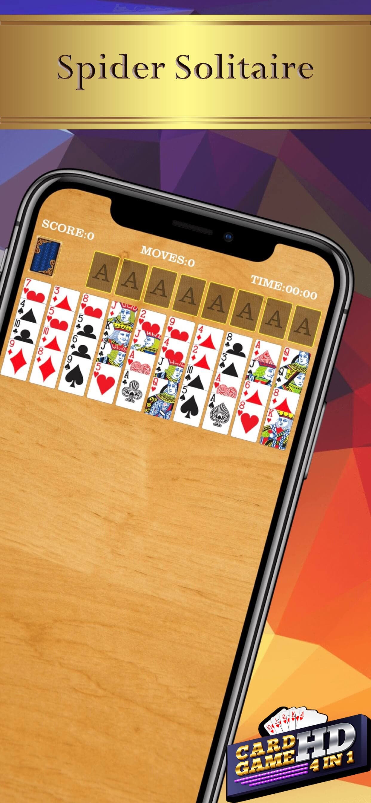 Solitaire Card Games 4 in 1 HD screenshot 2 - screenshot