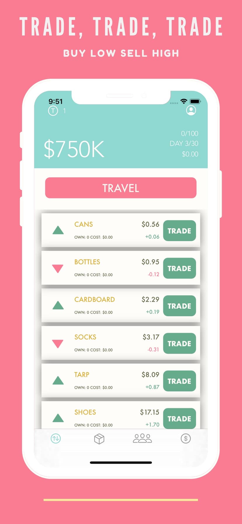 Homeless Trader - Simulator screenshot 1 - screenshot
