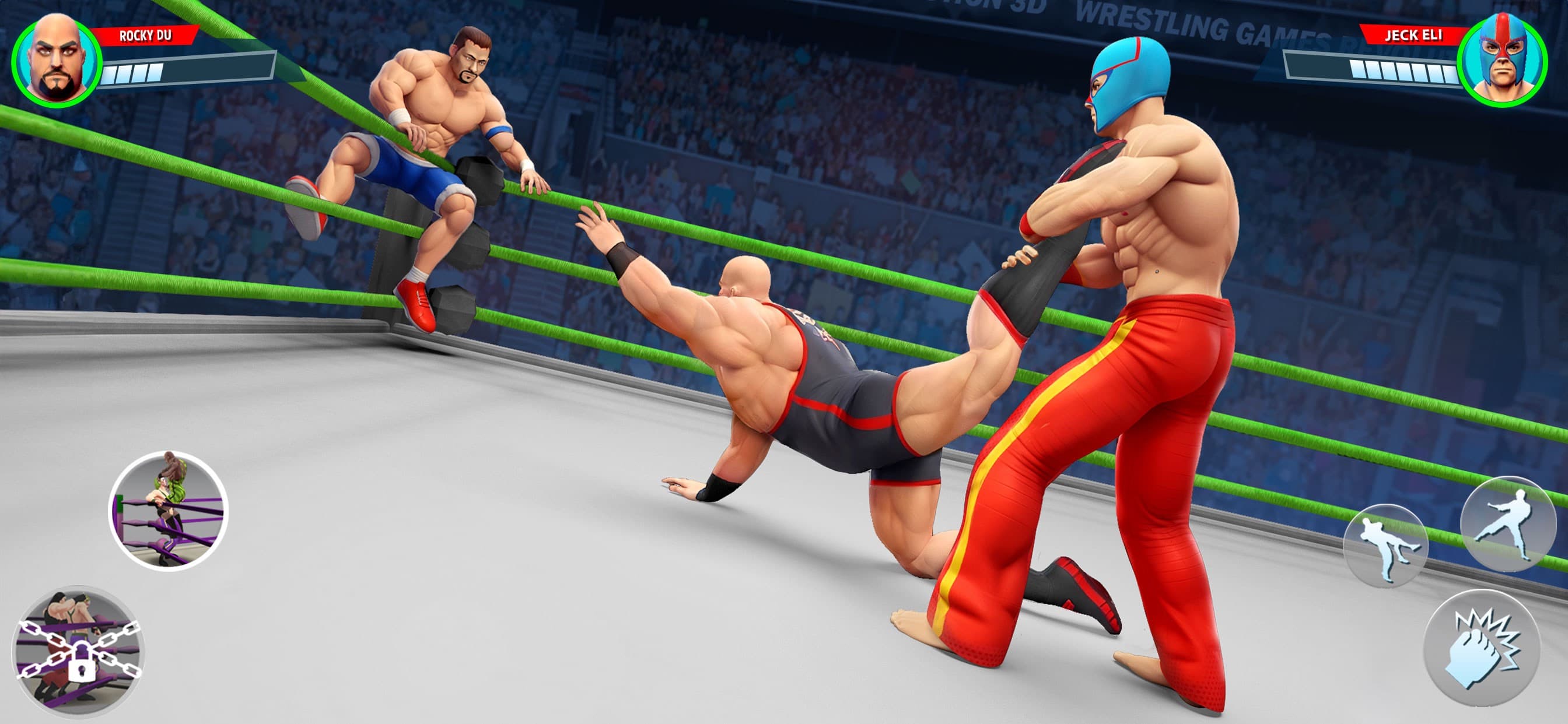 Wrestling Game: Ring Battle screenshot 1 - screenshot