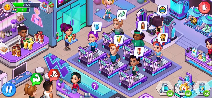 Happy Fitness: Gym Game screenshot 4 - screenshot