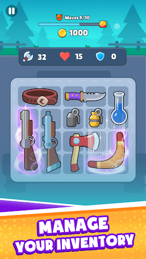 Backpack Hero: Merge Weapon screenshot 3 - screenshot