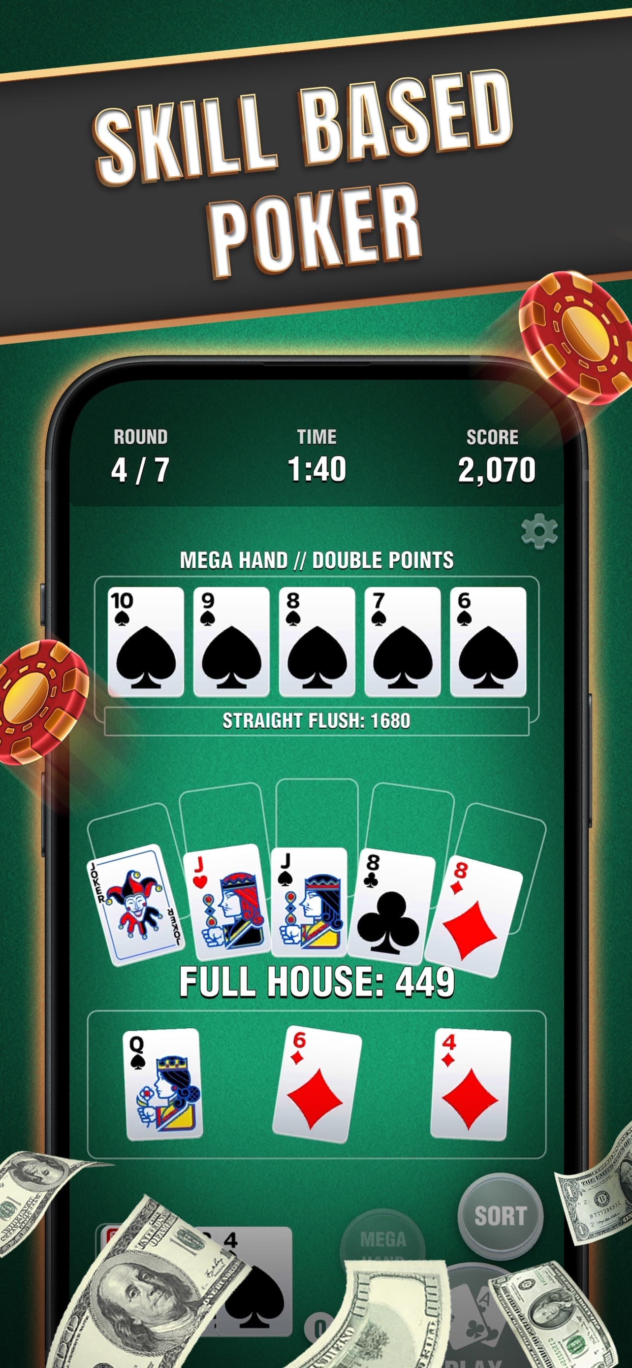 Poker Payday - Win Mega Hands screenshot 1 - screenshot