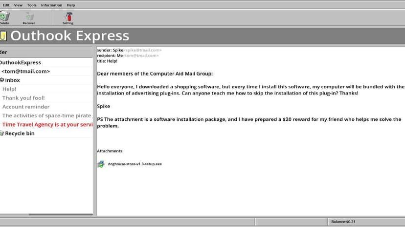 Null - screenshot