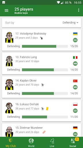Hattrick Football Manager Game screenshot 2 - screenshot
