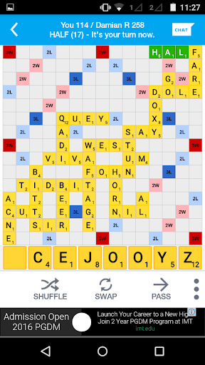 Lexulous Word Game screenshot 1 - screenshot