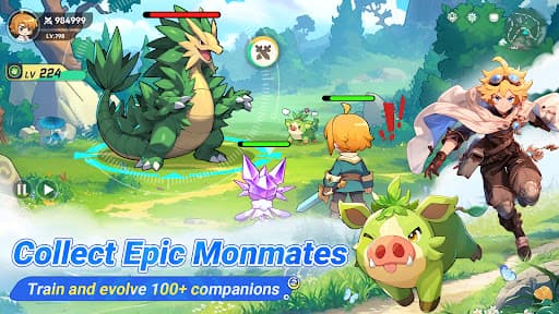 Monmate Master: Idle Adventure screenshot 14 - screenshot