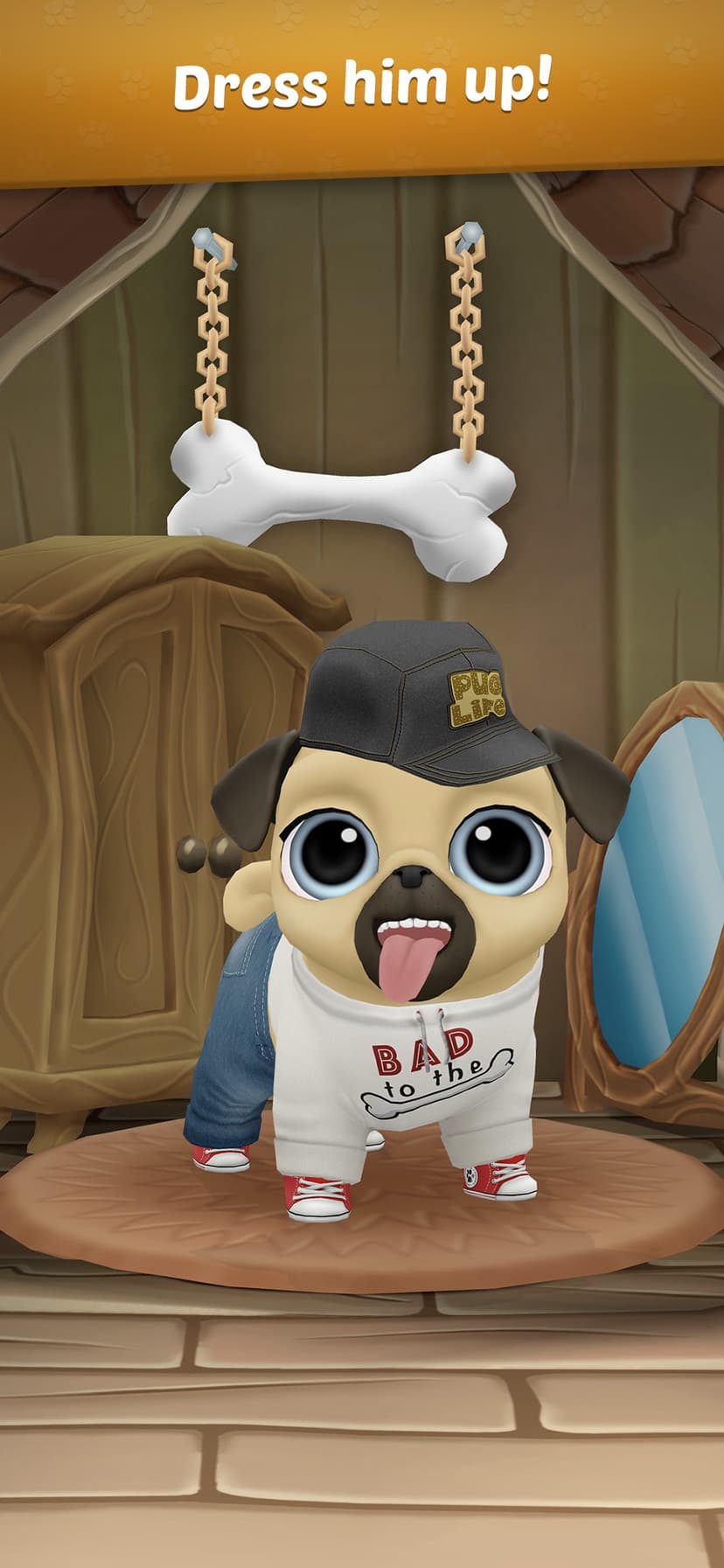 My Virtual Pet Dog: Pug Louie screenshot 4 - screenshot