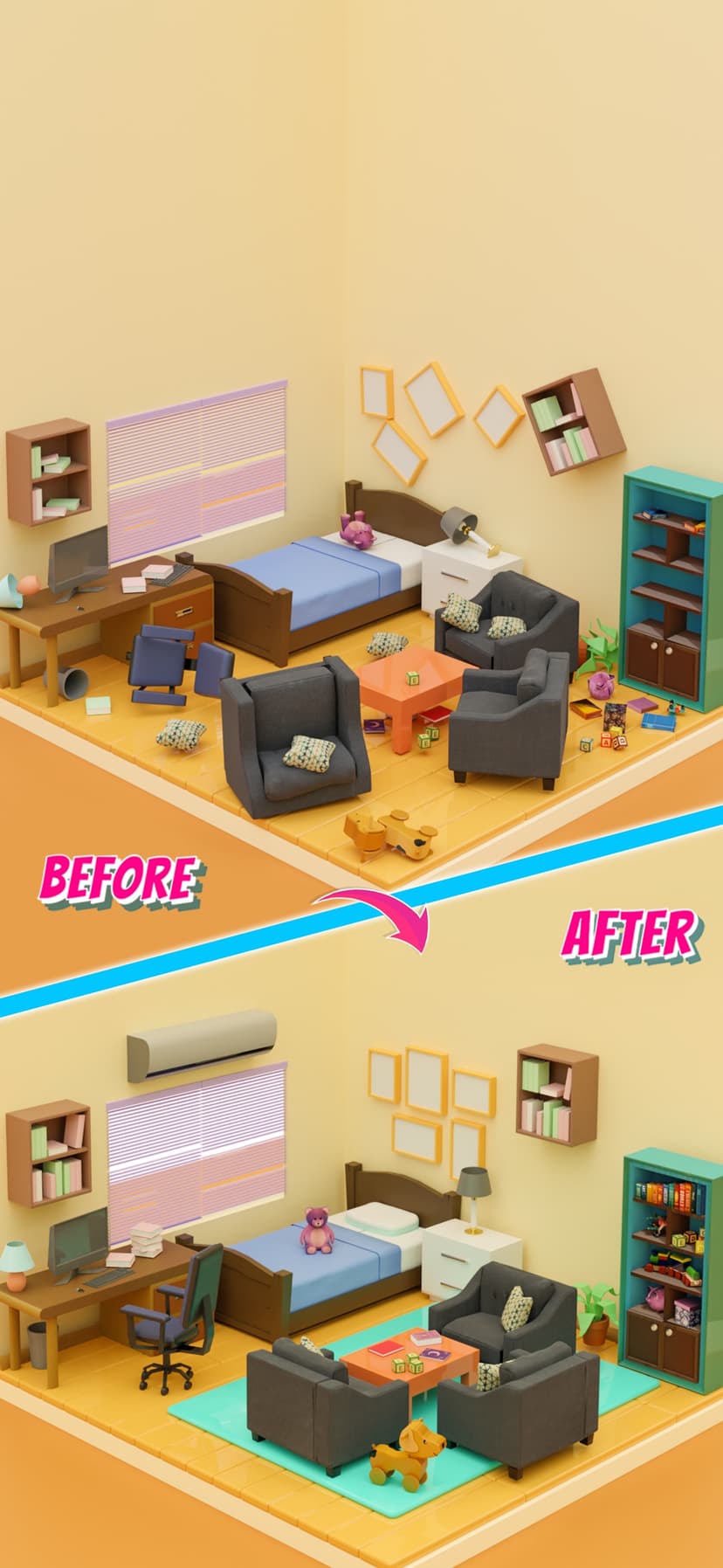 Decor Life: My Tidy Life 3D screenshot 3 - screenshot