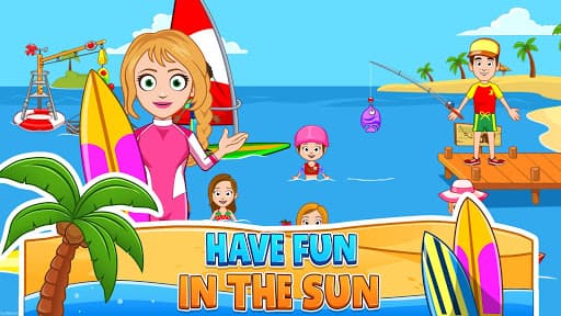 My Town : Beach Picnic screenshot 3 - screenshot