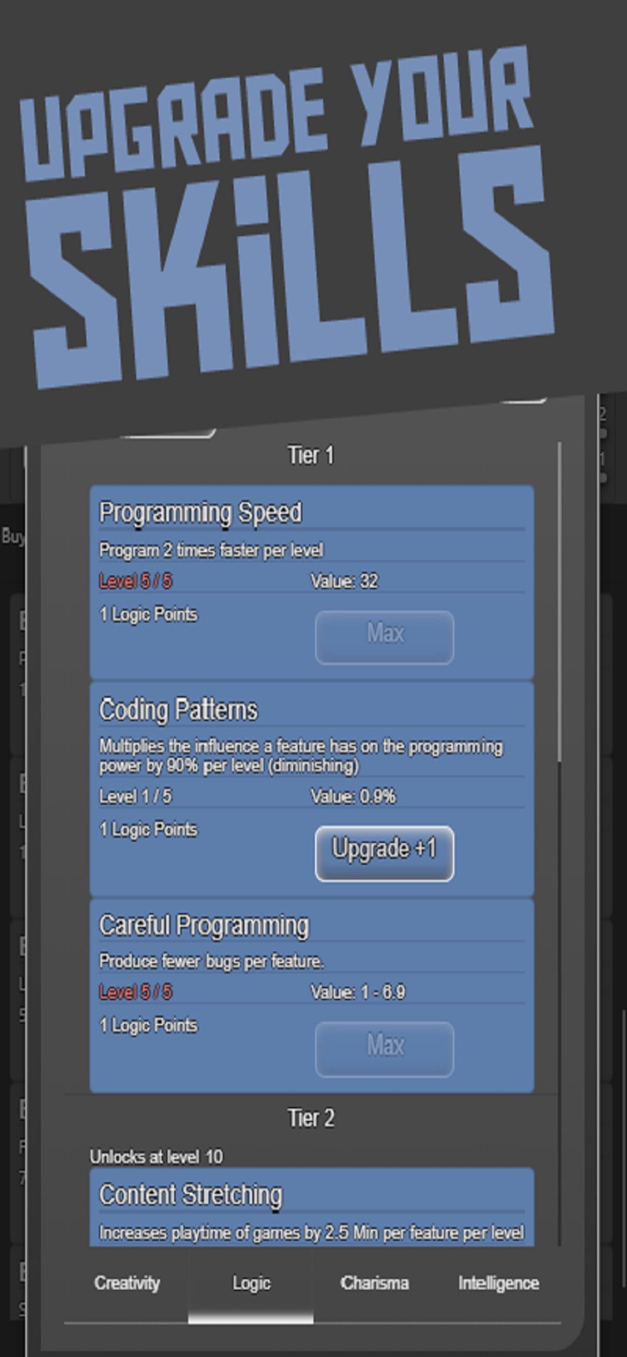 Idle Idle GameDev screenshot 3 - screenshot