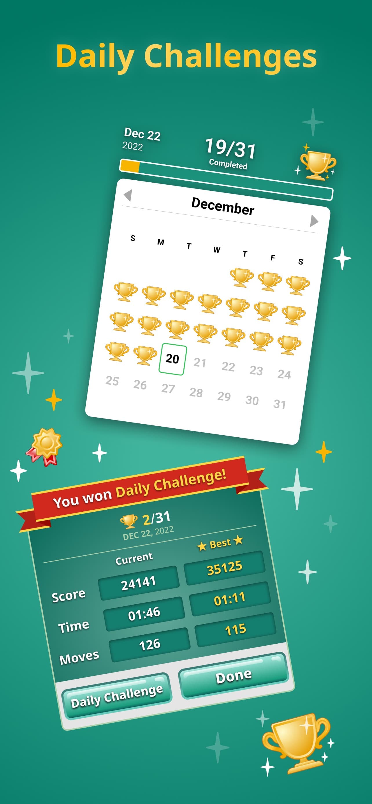 Solitaire Klondike Classic. screenshot 2 - screenshot