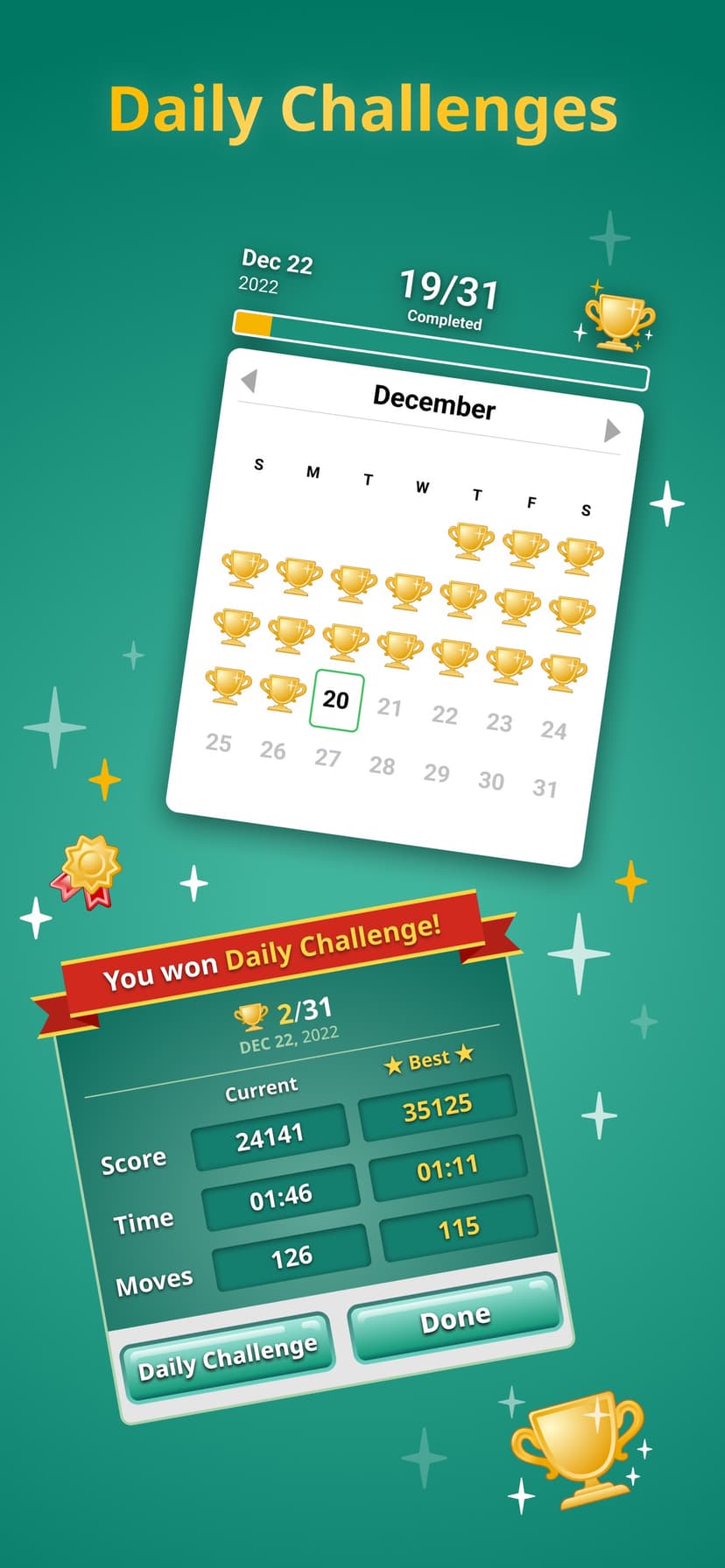 Solitaire Klondike Classic. screenshot 2 - screenshot