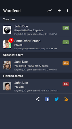 Wordfeud screenshot 6 - screenshot