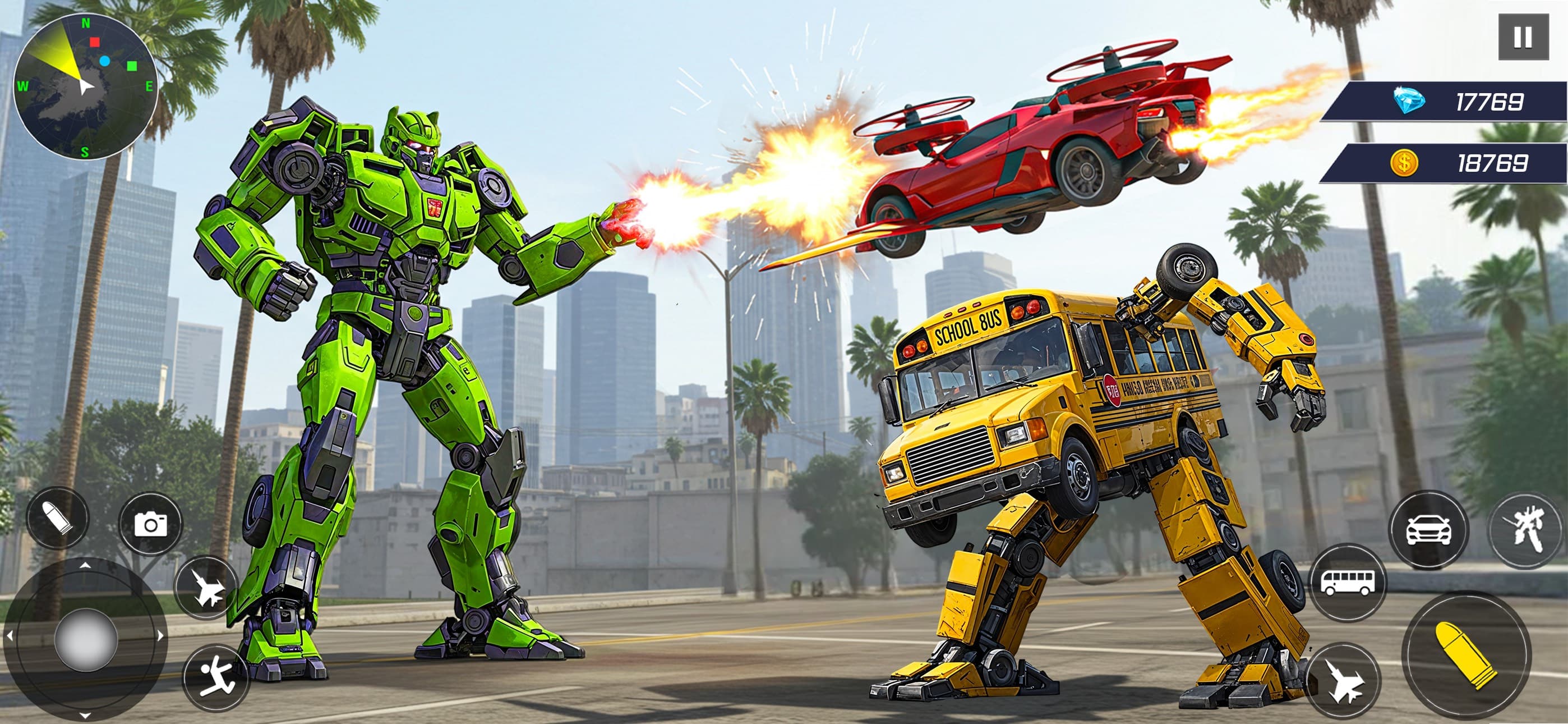Multi Robot Car Transform screenshot 1 - screenshot