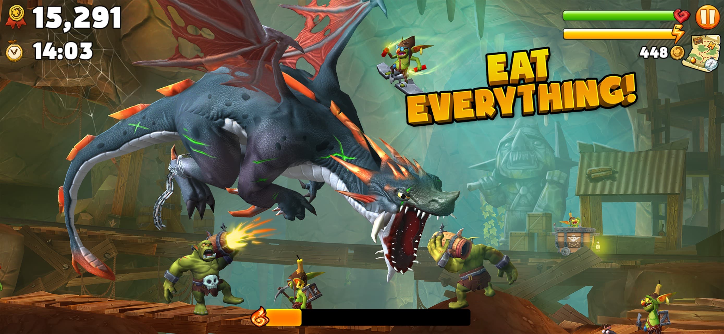 Hungry Dragon: by Hungry Shark screenshot 2 - screenshot