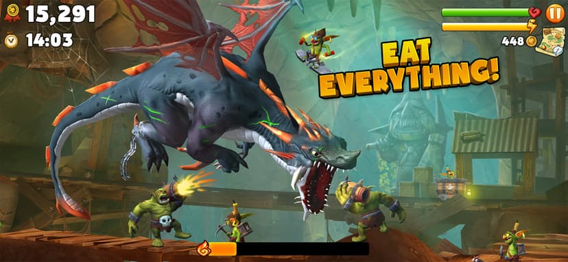 Hungry Dragon: by Hungry Shark screenshot 2 - screenshot