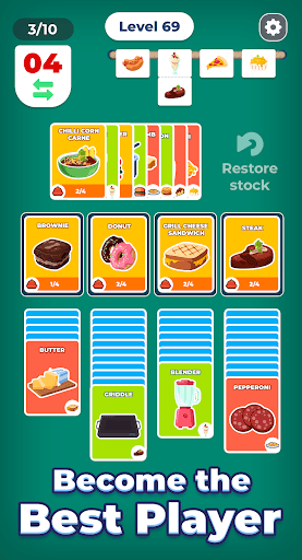 Solitaire Food: Card Journey screenshot 2 - screenshot