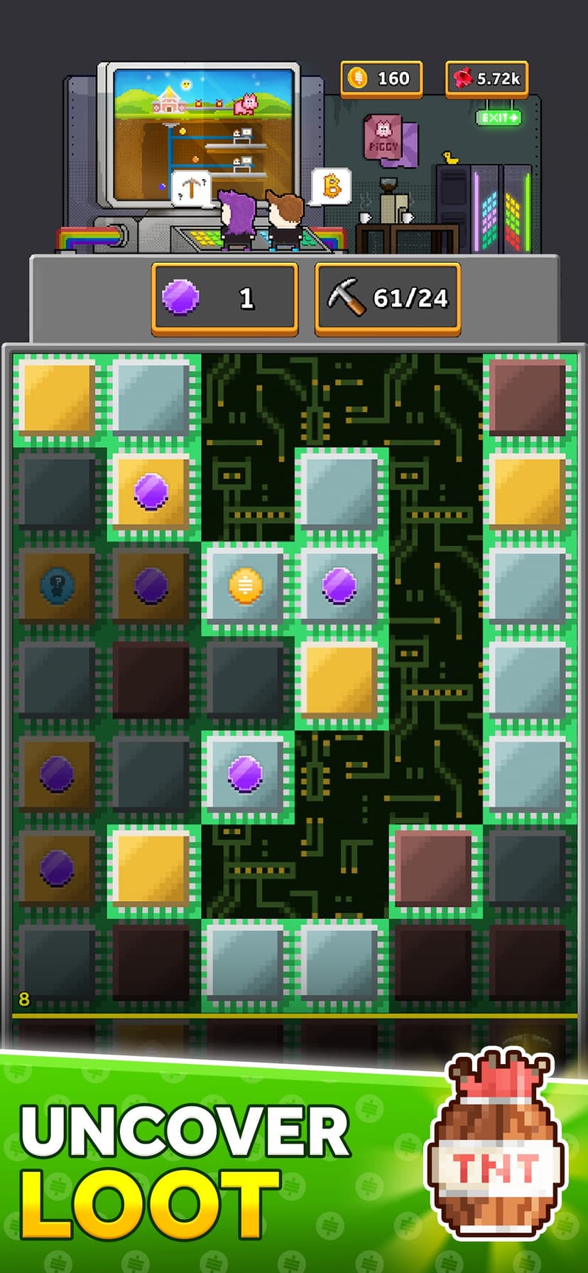 Bitcoin Miner: Idle Tycoon screenshot 6 - screenshot