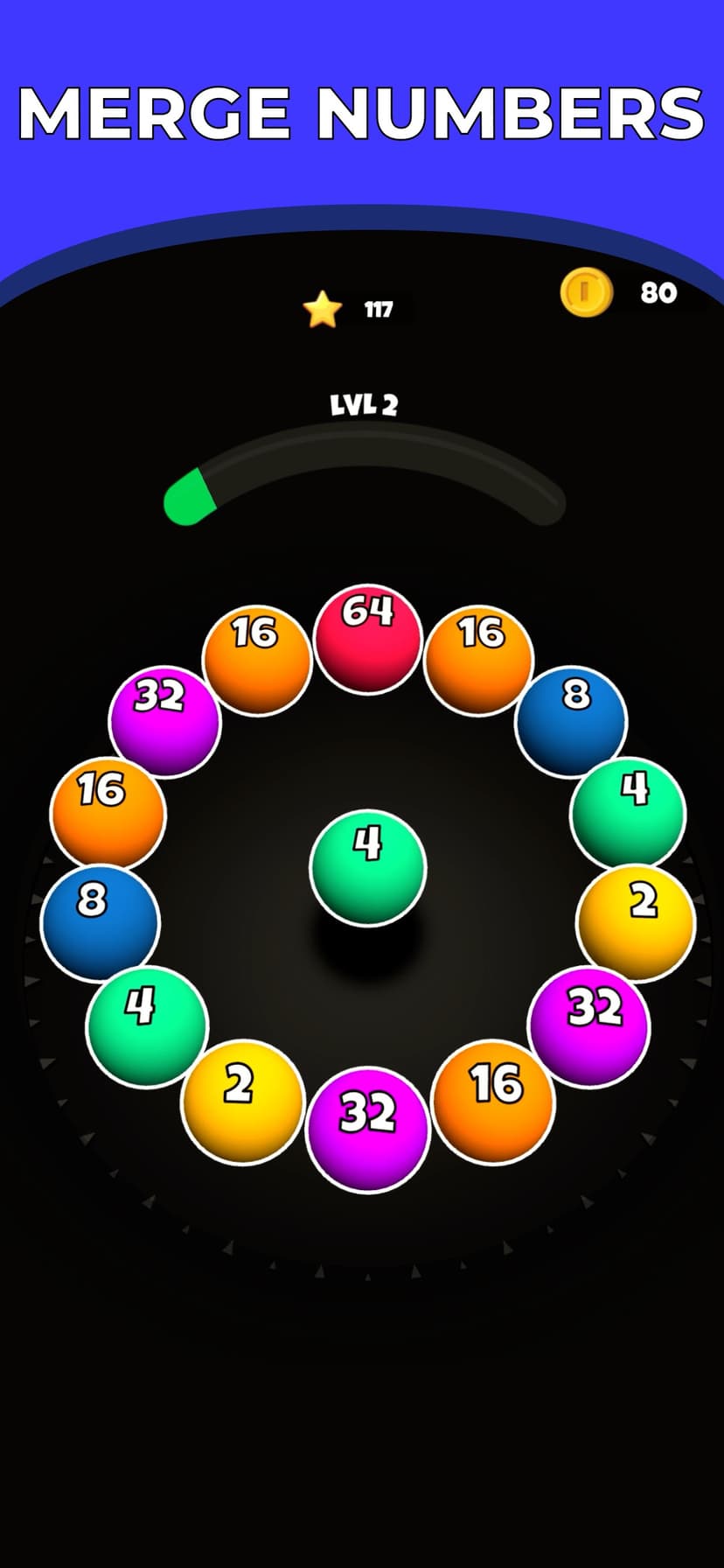 Roll Merge 3D - Number Puzzle screenshot 1 - screenshot