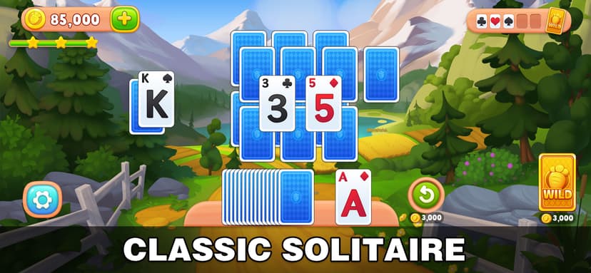 Solitaire Farm Tripeaks World screenshot 1 - screenshot