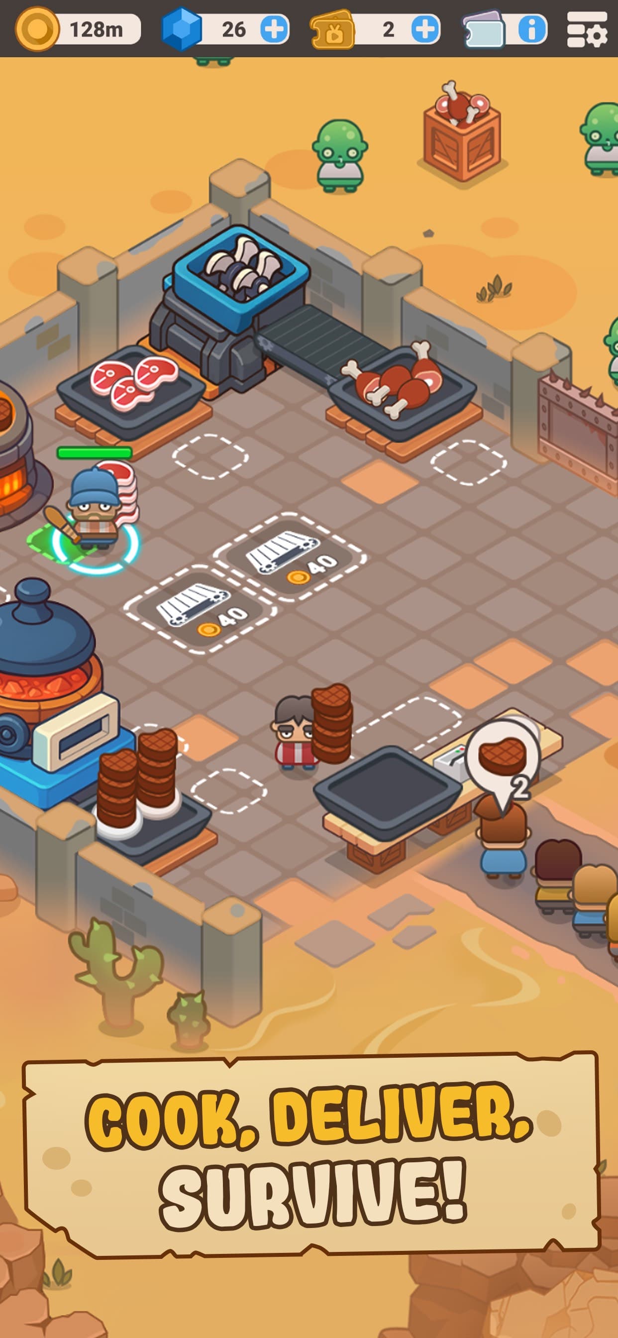 Idle Outpost Zombie Apocalypse screenshot 3 - screenshot