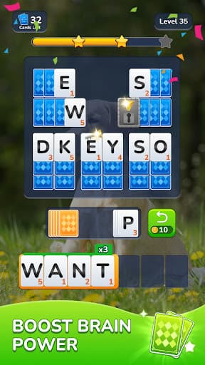 Word Solitaire-Unscramble Puz screenshot 3 - screenshot
