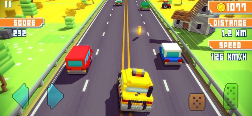 Blocky Highway screenshot 5 - screenshot