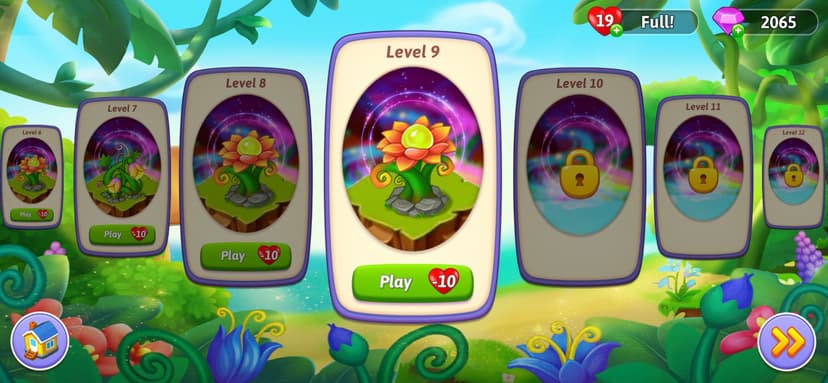 Merge Witches-Fun Puzzle Game screenshot 2 - screenshot