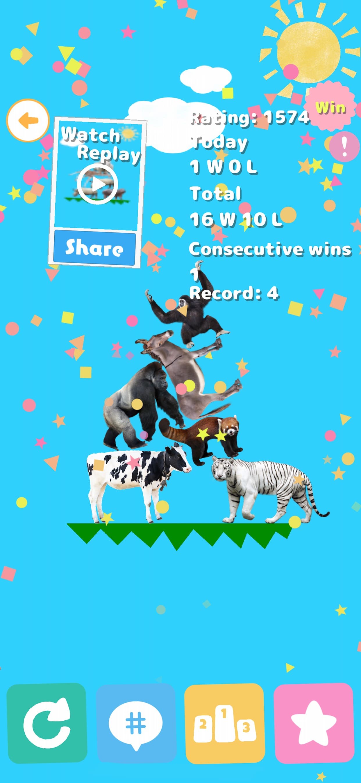 AnimalTower Battle screenshot 5 - screenshot
