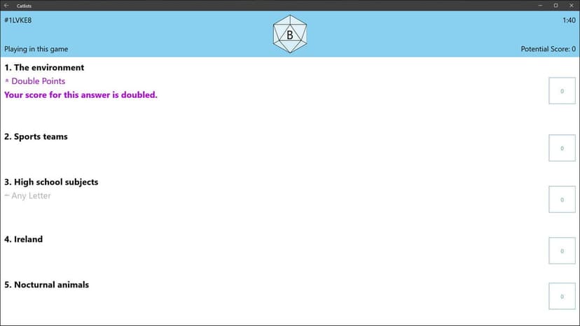 Null - screenshot