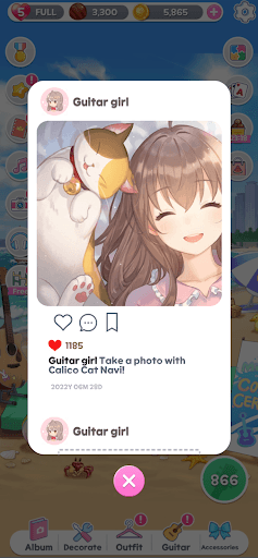 Guitar Girl Match 3 screenshot 15 - screenshot