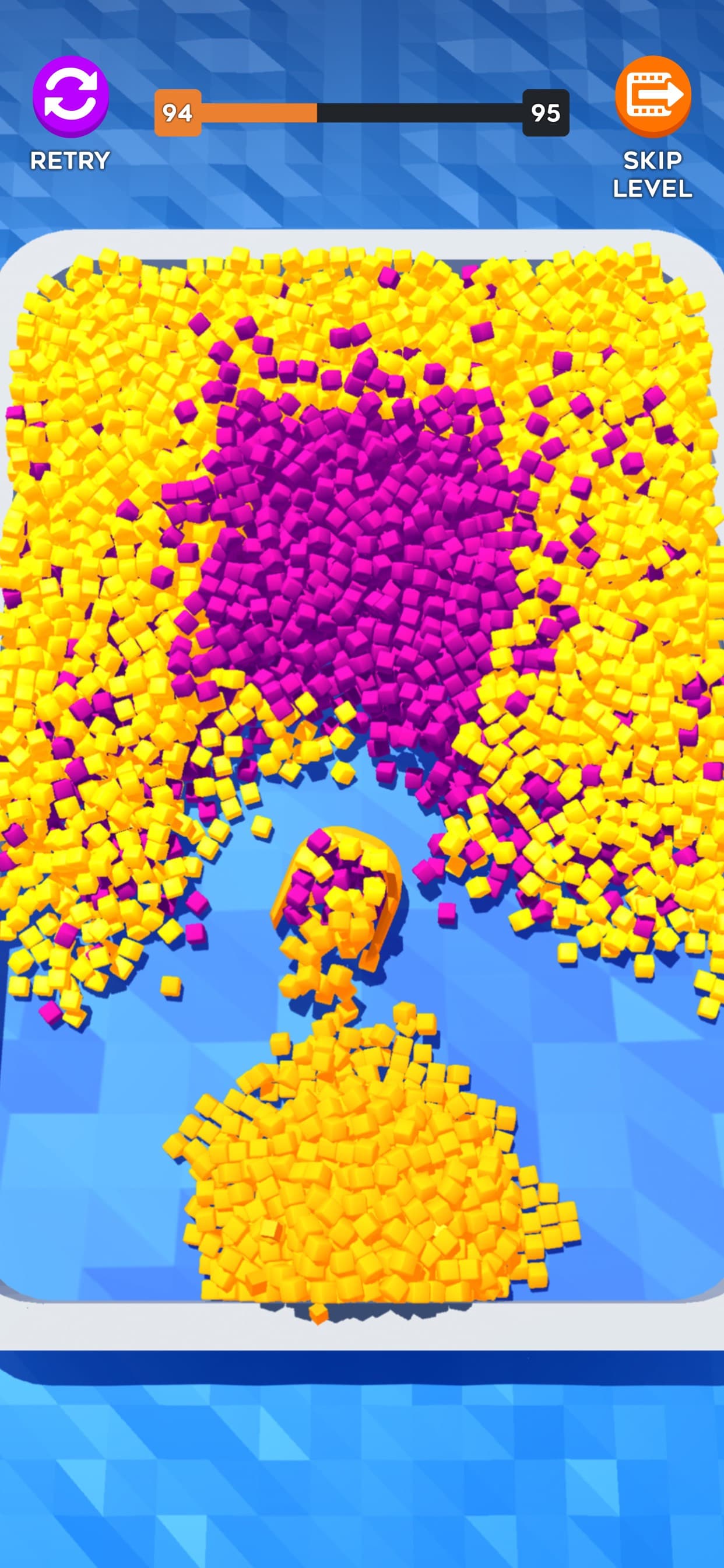 Collect Cubes - ASMR Puzzle screenshot 2 - screenshot