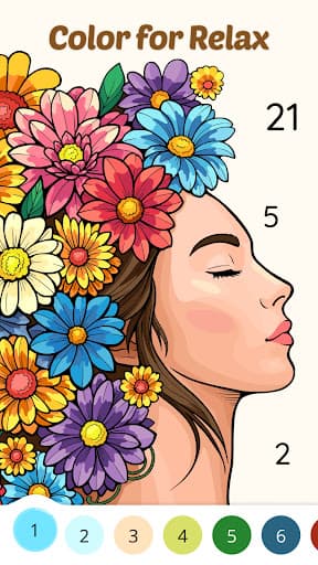 Color Aura: Paint by number screenshot 5 - screenshot