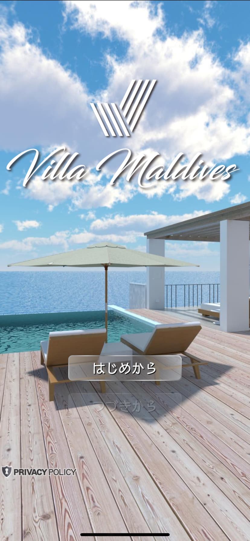 Can you escape Villa Maldives screenshot 1 - screenshot