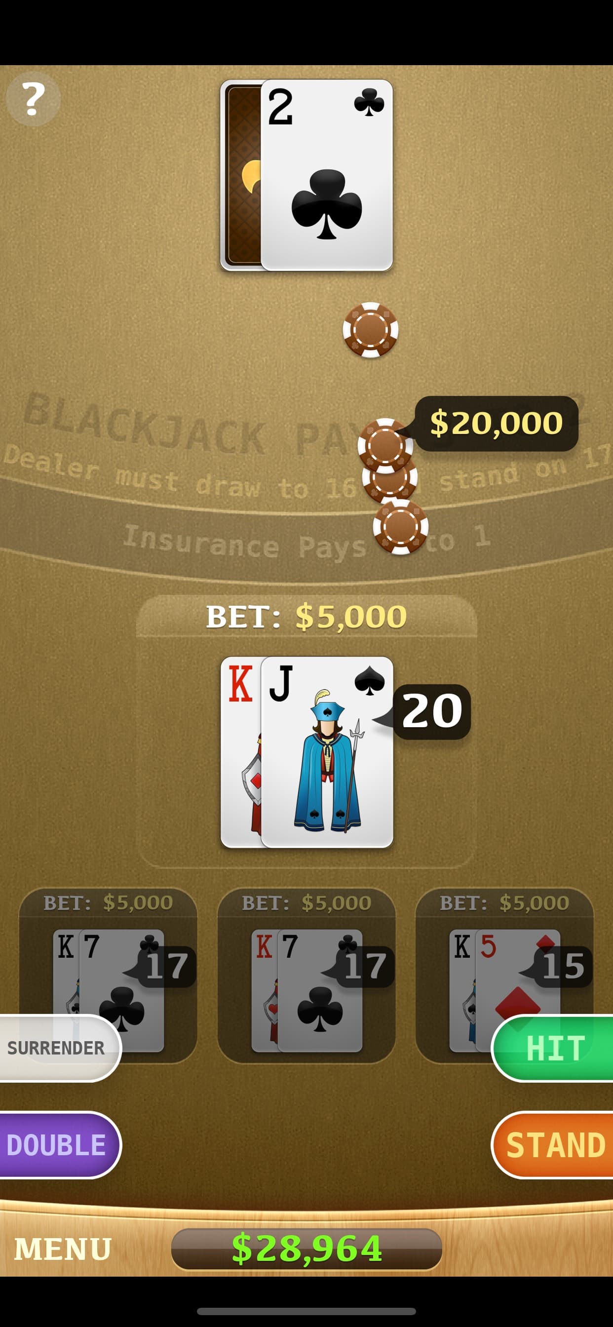 ⋆Blackjack screenshot 4 - screenshot